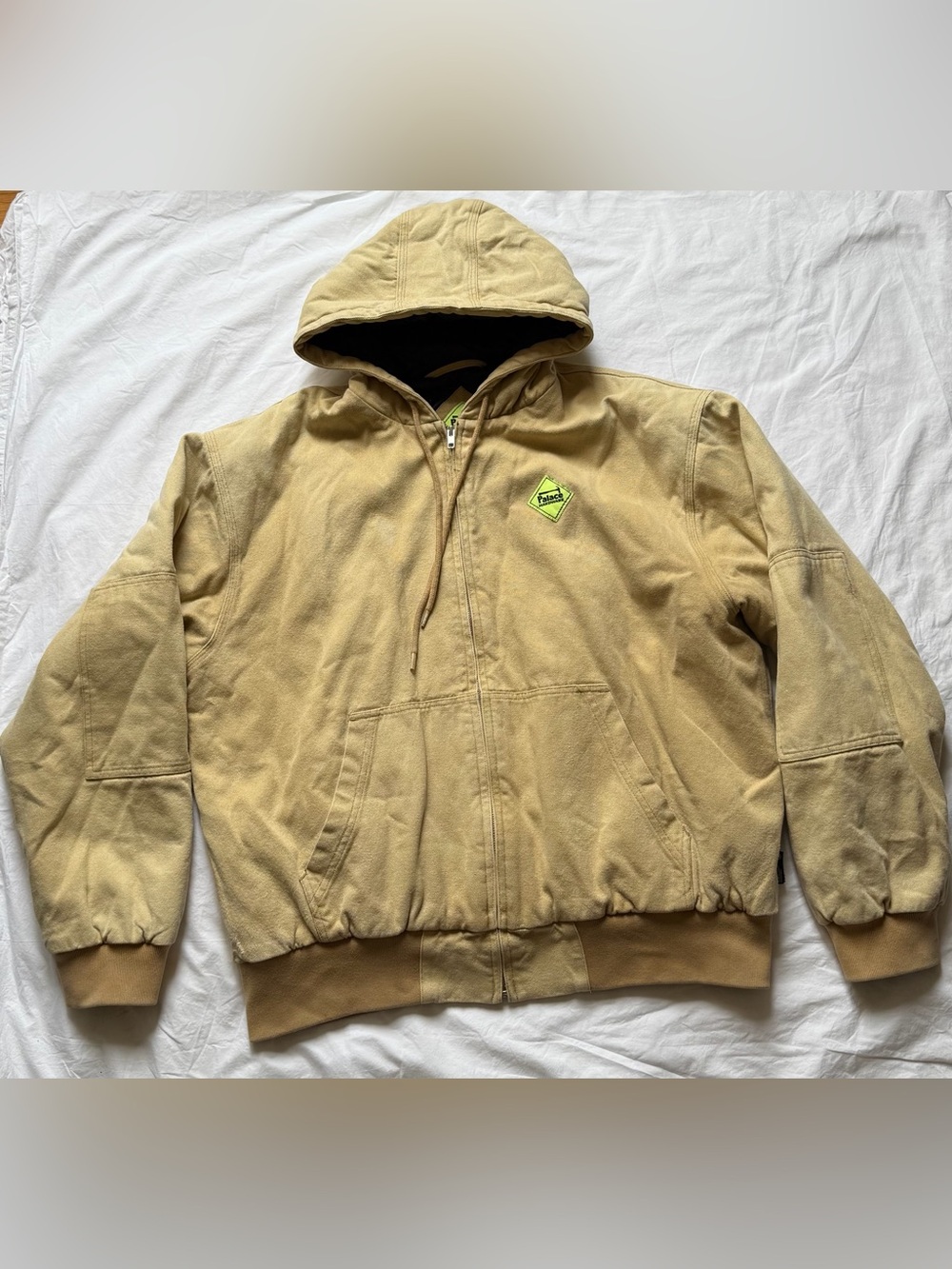 Palace Hardware Canvas Jacket in Beige, size L